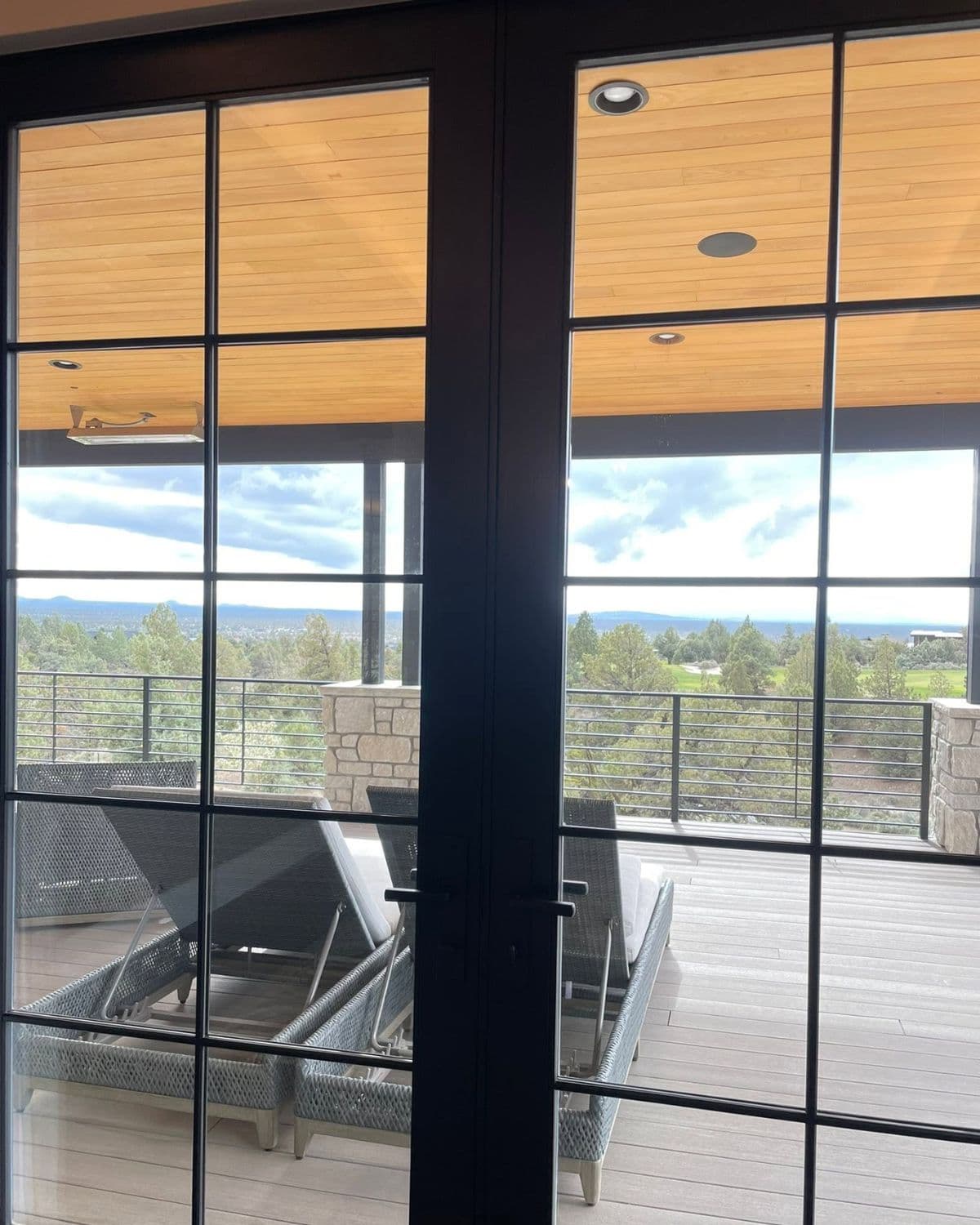 Detailed window screens and sills cleaned to a premium finish